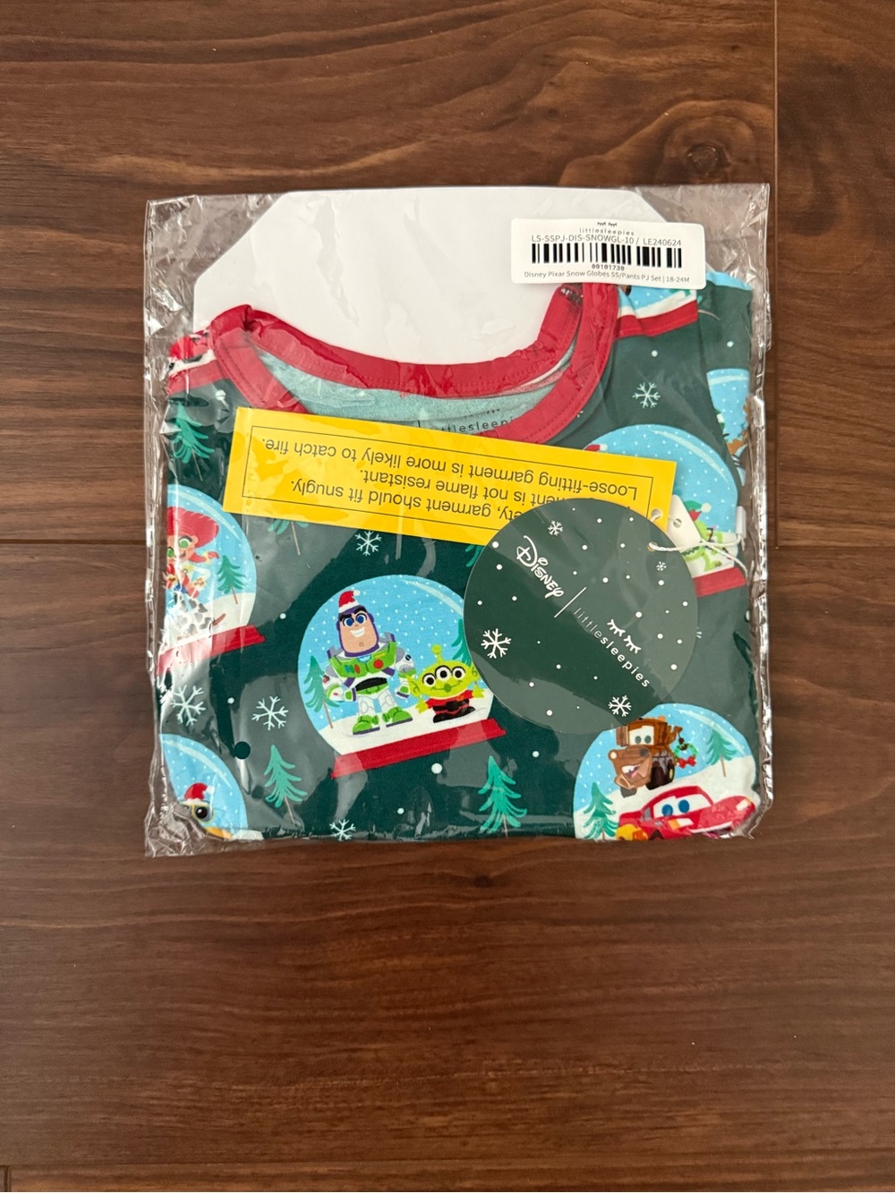 Little Sleepies Disney Pixar Snow Globes